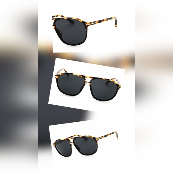 NWT, Tom Ford FT1026, Men's, Tortoise Shell Sunglasses, Size61X12X145. - Picture 4 of 5